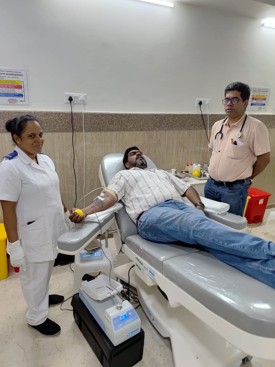 LESA & South Goa District Hospital Organise Blood Donation Camp in Honour of the Feast of St. Ignatius of Loyola